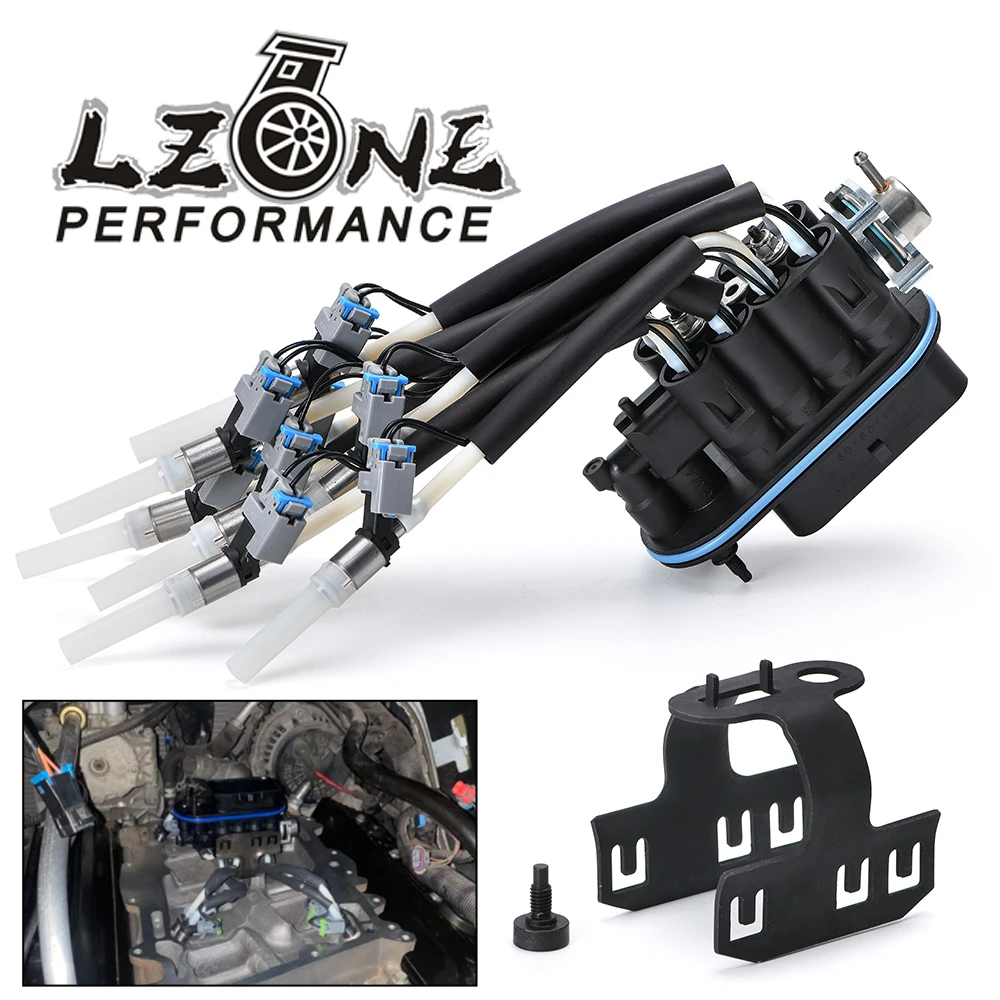 

8-цилиндровый топливный инжектор с кронштейном FJ504 2173029 89060440 93441235 Для грузовика Chevy Suburban Express Savana 5.0L 5.7L V8