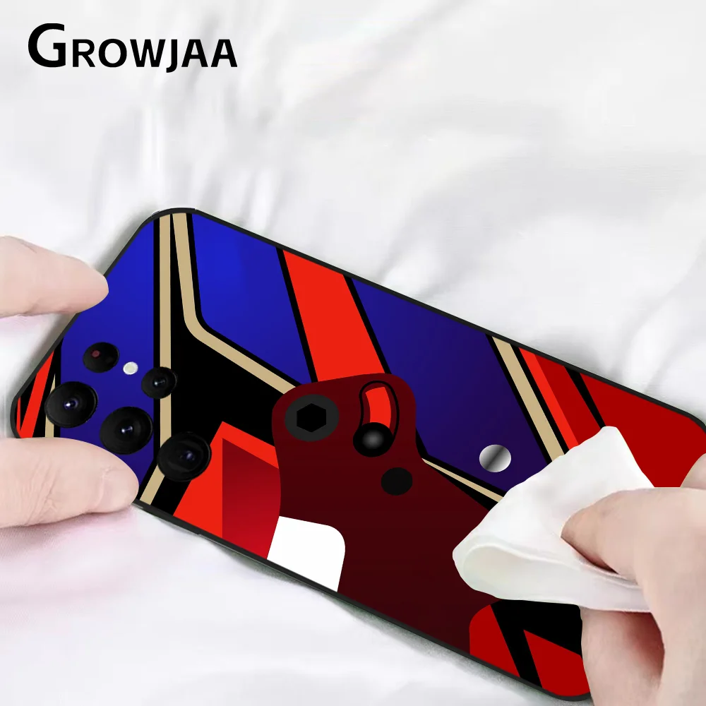 Чехол для телефона F1 K-Kimi R-RaikkonenS Samsung Galaxy S24 Ultra S22 S23 S21 S20 5G Защитный силиконовый