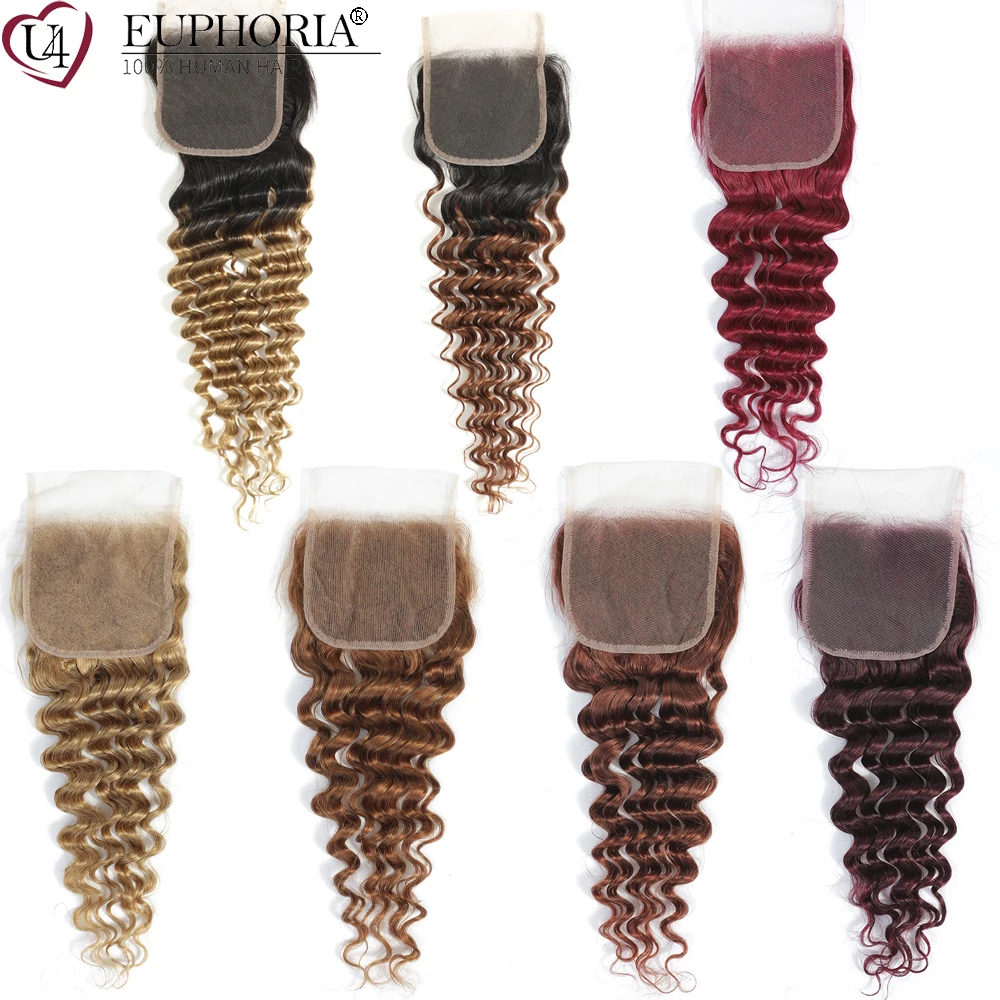 Ed 27 30 33 Free And Middle Part Lace Closure Swiss Lace Euphoria