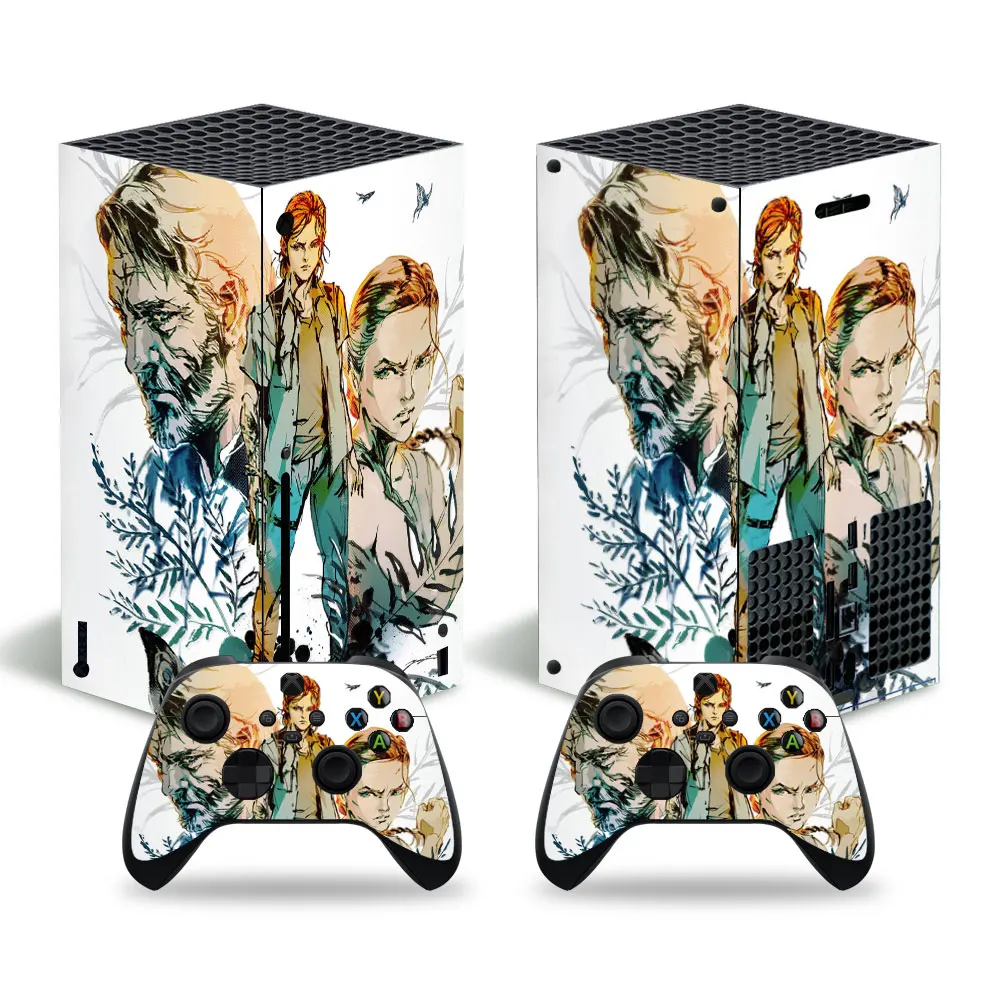 

The Last Style Skin Sticker Decal Cover for Xbox Series X Console and 2 Controllers Xbox Series X Skin Sticker Viny 1