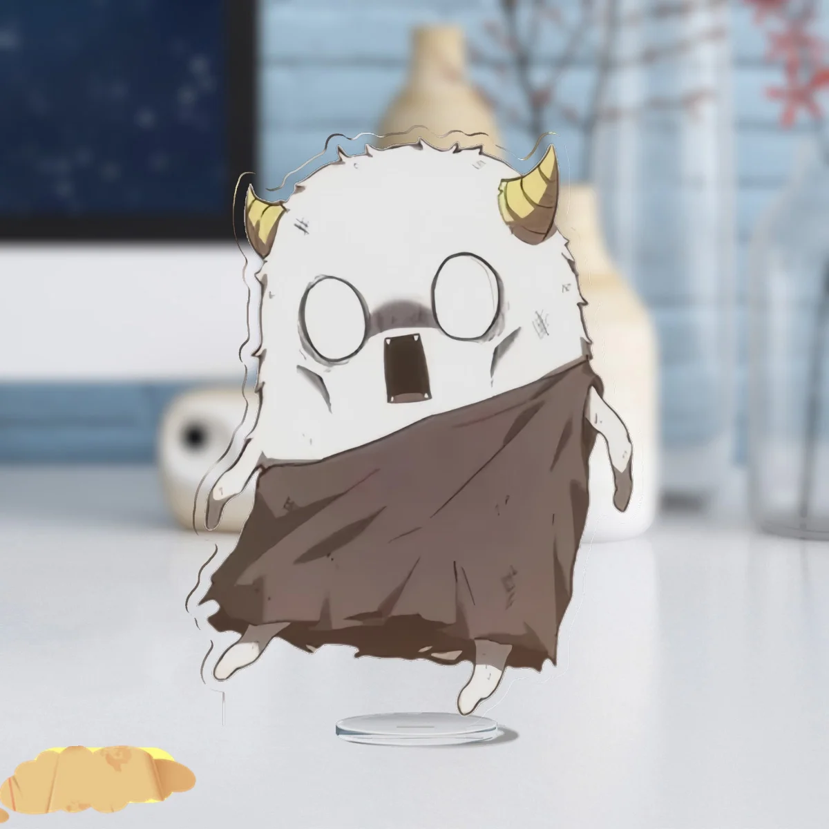 Брелок для ключей женщин модная подставка из акрила с читателем точки зрения