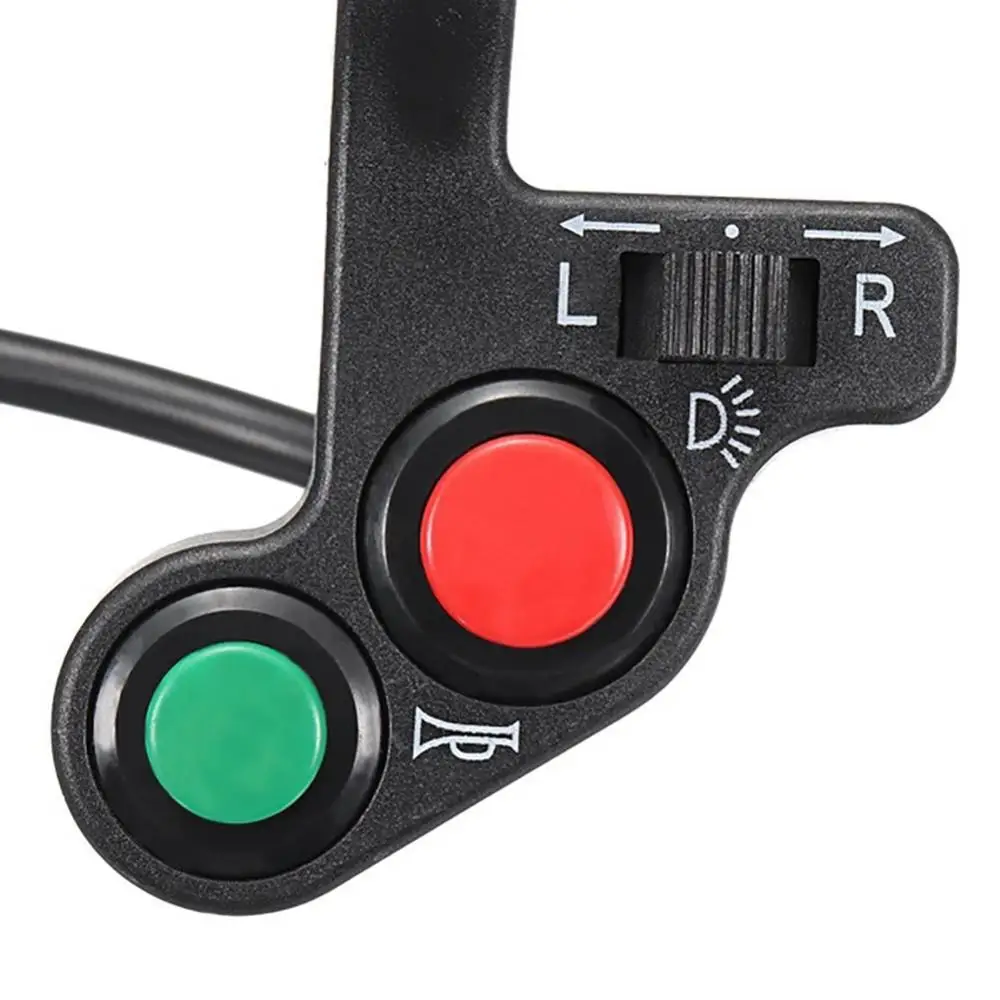 

3 in 1 Motorcycle Headlight Horn Turn Signal Light Indicator Control Switch
