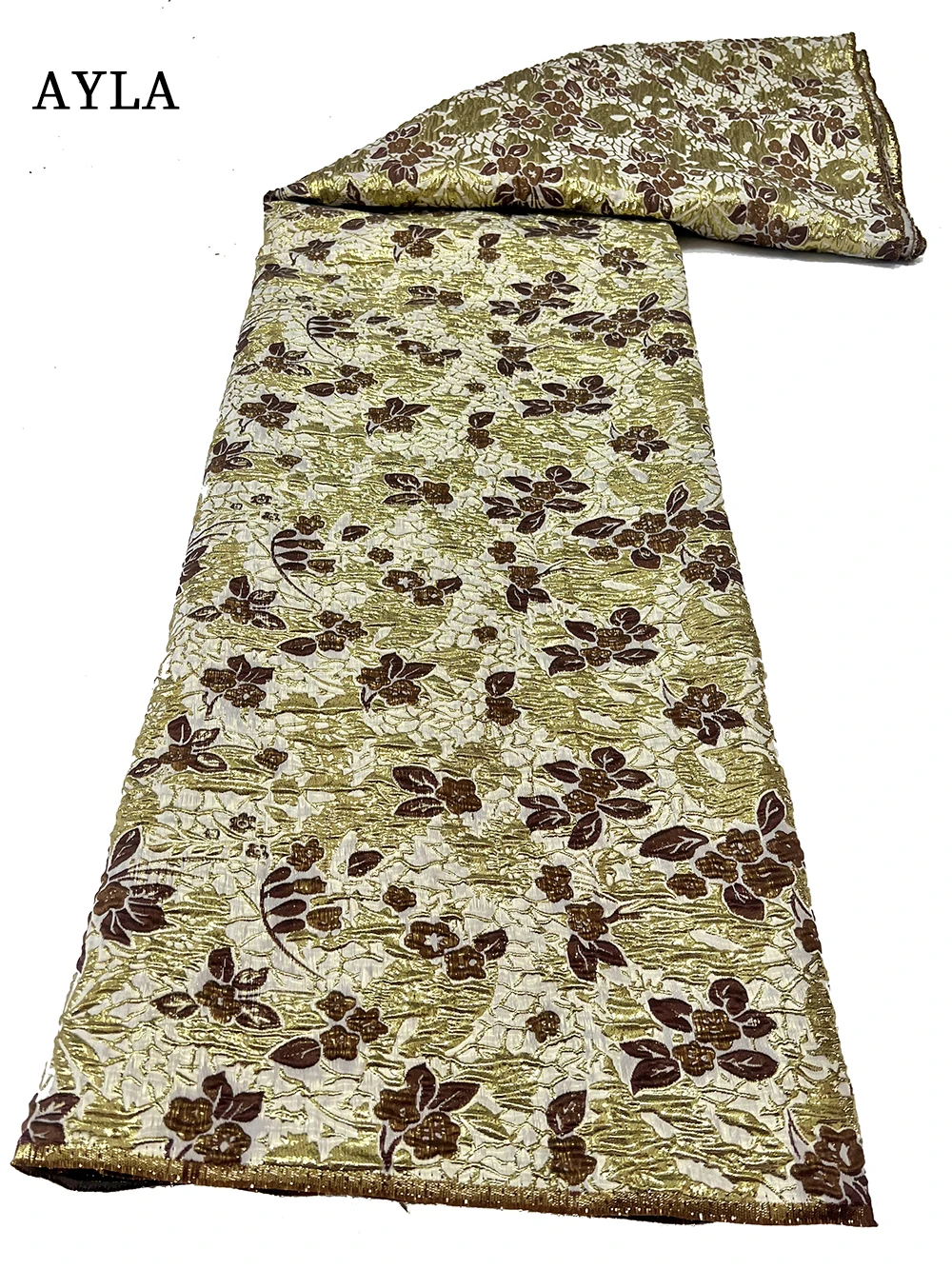 

African Lace Fabric 2022 Brocade Jacquard Satin Dress Tulle Fabrics Latest Nigerian Laces 2022 High Quality Wedding Dress 5 Yard