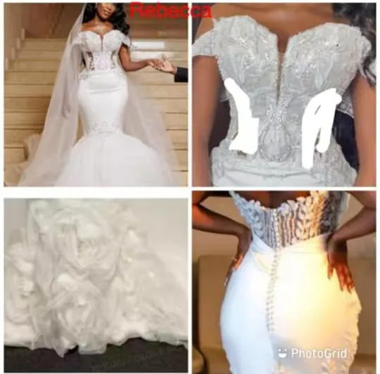 

Роскошное Свадебное платье-Русалка на заказ