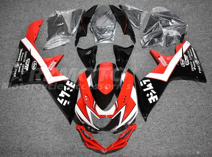 

New ABS JP Fairings Kit Fit For Suzuki GSX-R 600 750 K11 L1 L2 2011 2012 2013 2014 2015 2016 2017 2018 Bodywork Set Red Black