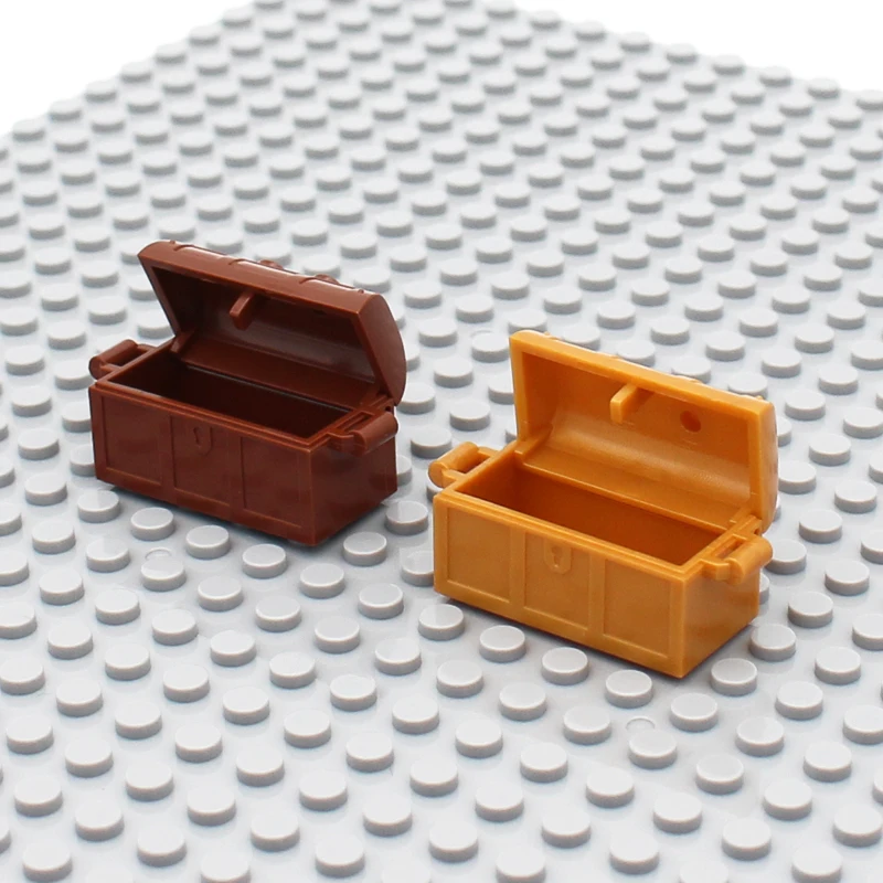 MOC Кирпичи Скринька сокровищ Денежная руда Золото Серебро Слиток Строительные