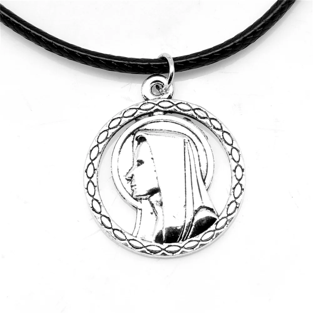 1 шт. воротник с Иисусом для ювелирных изделий 21x24 мм