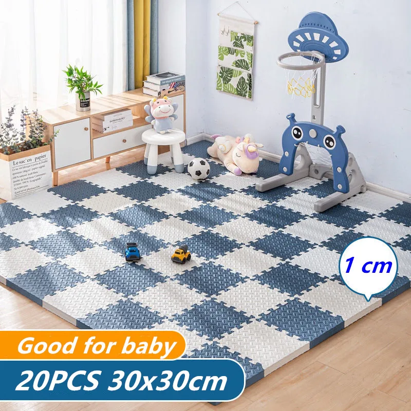 20PCS 30x30cm Foam Puzzle Mat Play Mats Baby Game Mat Puzzle Mat Floor Mat Kids Carpet Foot Mat Children's Gym Playmat Baby Mat