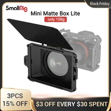 SmallRig Universal Mini Matte Box Lite For SONY CANON NIKON Camera Carbon Fiber Top Flag Multiple Filters Weighs Only 108g 3575