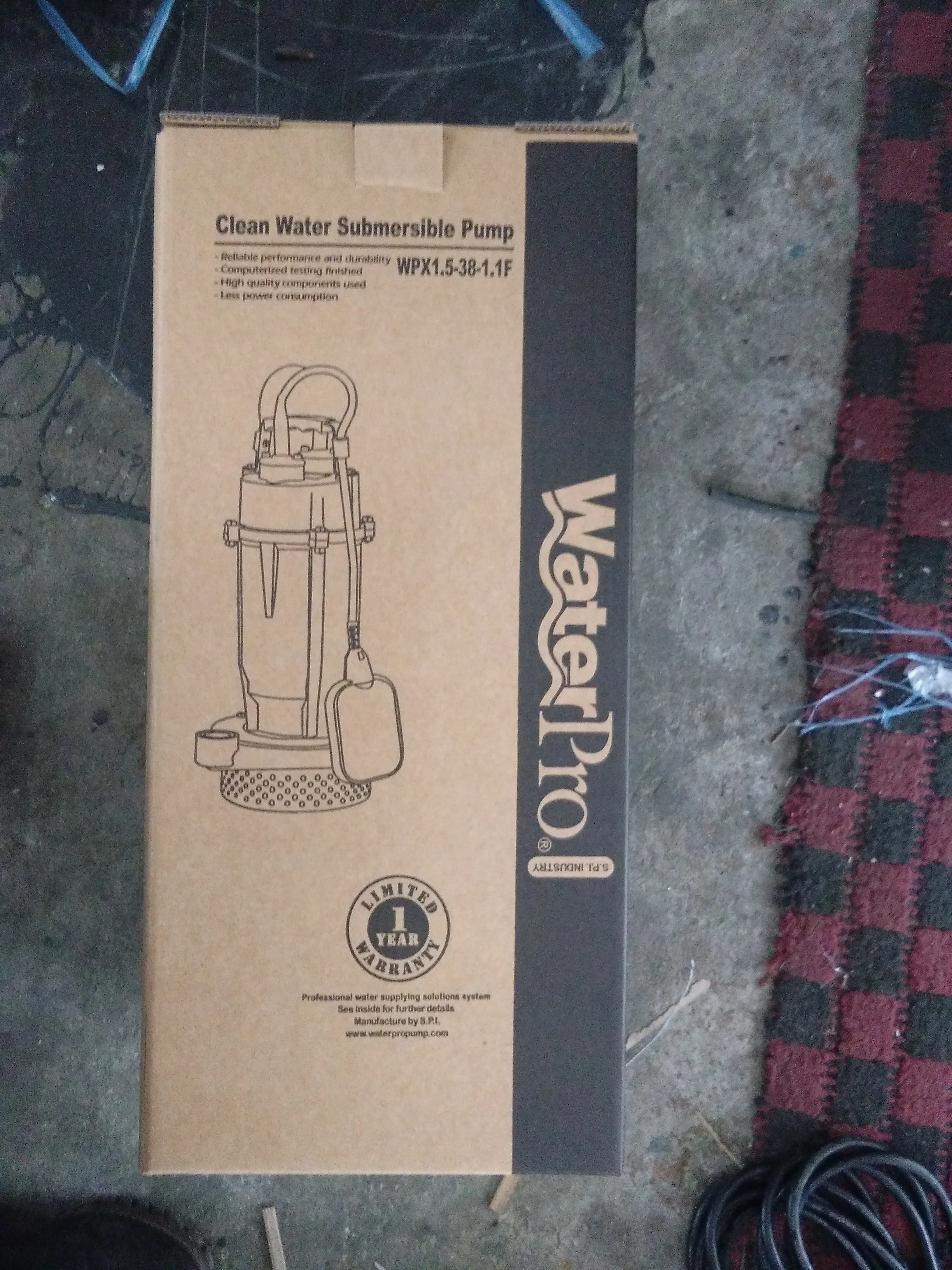 WATERPRO популярный QDX 750 Вт 220 В 1 дюйм погружной водяной насос с Высокой Головкой