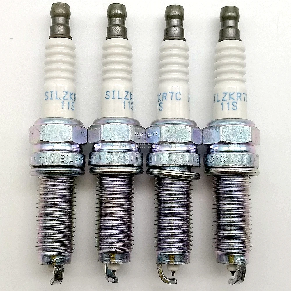 

4pcs 12290-R1A-H01 SILZKR7C11S Iridium Spark Plug For Honda Civic Accord Crider Jaee Odyssey 12290R1AH01 SILZKR7C-11S 92932