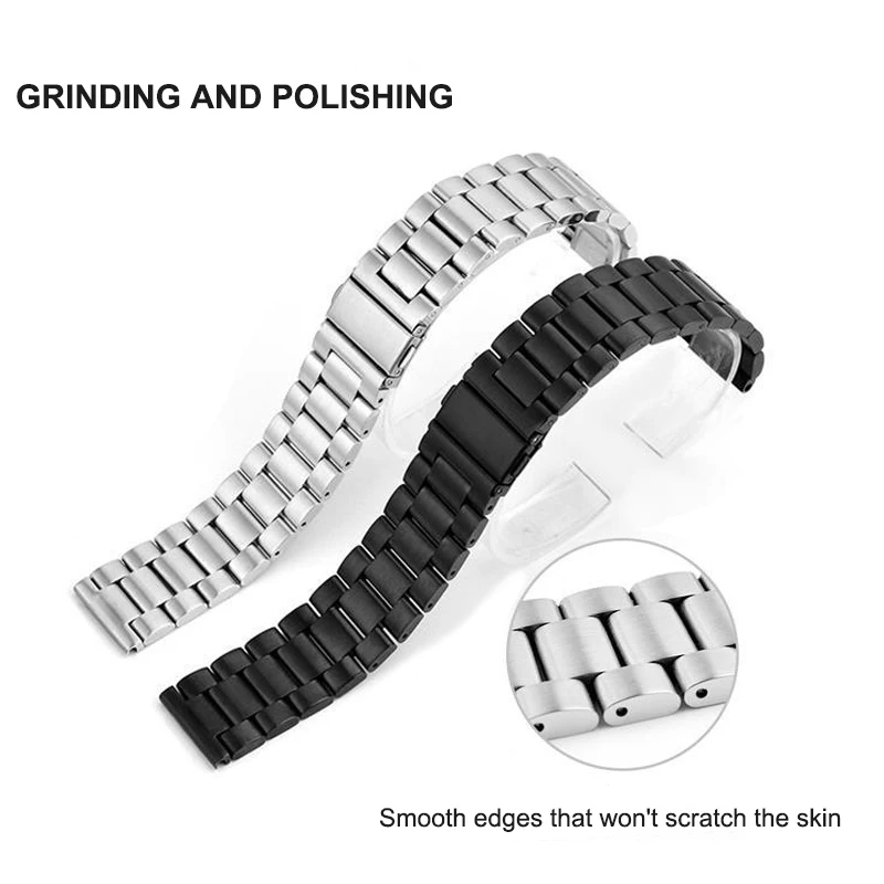 Metal Watchband For HUAWEI WATCH GT 2 GT2 46mm 42mm Band Bracelet for HONOR Magic ES Watch 20mm 22mm Stainless Steel Watchband