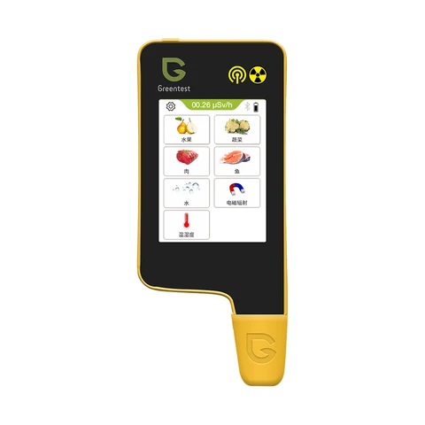 Цифровой TDS-измеритель Greentest для рыбы, устройство для измерения яркости еды, термометр, детектор электромагнитного излучения, Гейгера