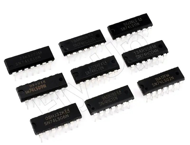 

SN74HC00N SN74HC245 SN74HC08N SN74HC32N SN74HC14 74HC148 74HC595N 74HC74N 74HC04N 74HC86 SN74HC165N 74HC4051 SN74HC574N IC, 10 шт.