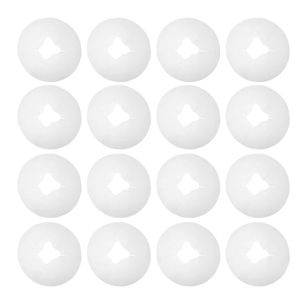 

200 Pcs Headrest Pads Non Woven Fabric Face Cradle Covers for Table Disposable Lying Pillow Towel