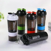 aa fashion 600ml plastic useful sport gym protein powder shaker mixer cup bottle