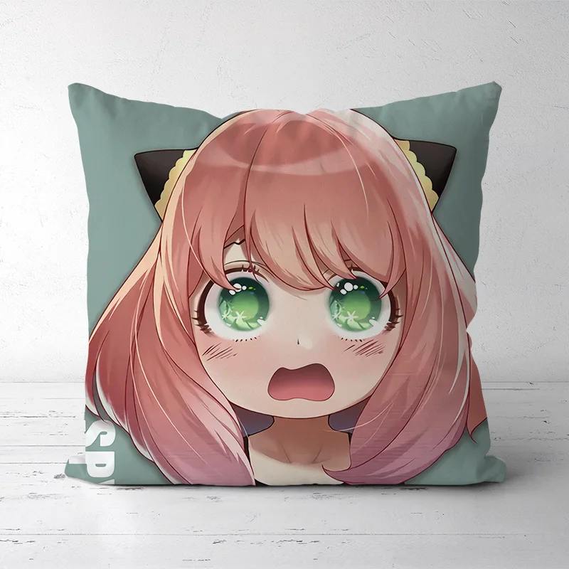 

SpyxFamily Anya Forger Anime Two Sided Pillow Cushion Case Cover 291