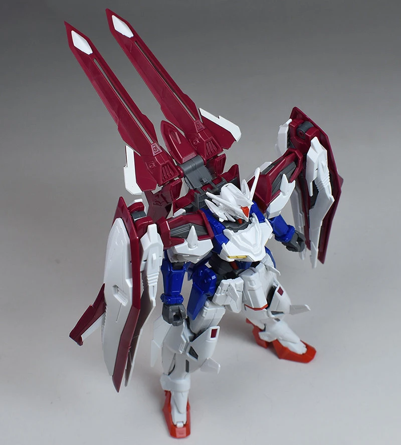 Фото BANDAI PB LIMITED HG 1/144 Gundam Wing Dual Story: G-UNIT OZX-GUO1LOB GUNDAM L.O.BOOSTER Аниме-фигурки для сборки, модель-игрушка №5