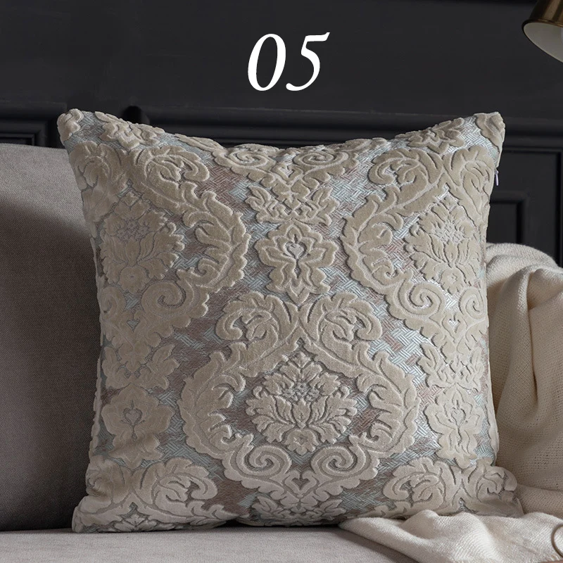 Флокированная наволочка из полиэстера/хлопка 45x45 см