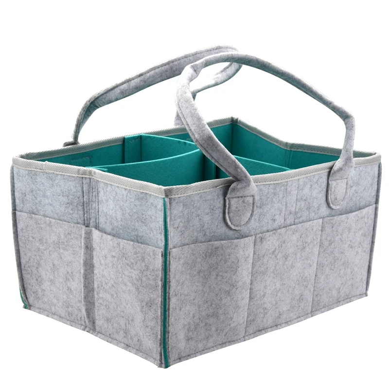 

Portable Large Diaper Caddy Tote Baby Diaper Caddy Organizer Portable Holder Bag For Changing Table And Car, Nursery Essentials