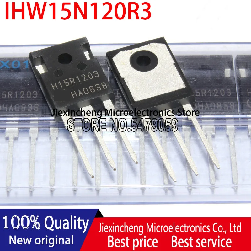 

Новинка, оригинальный IHW15N120R3 H15N1203 IGBT 15A/1200V TO-247 10 шт./партия