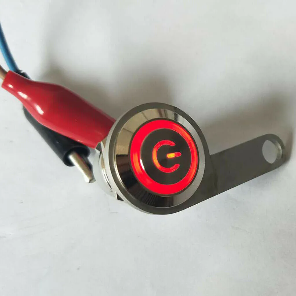 

7MM Motorcycle Scooter ON-OFF Hazard Light 5 Wire Switch Emergency Warning Flasher Button Waterproof Switches Electric Bicycle