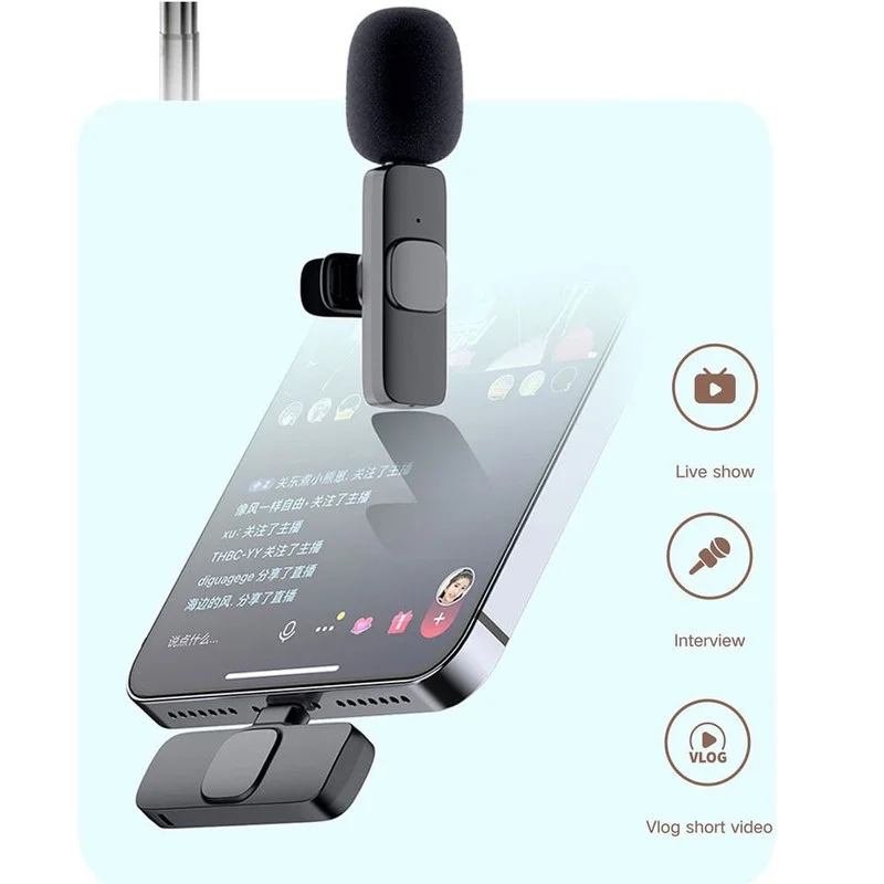 USB-телефон Youpin беспроводной мини-микрофон живой шум Официальный магазин Type-c