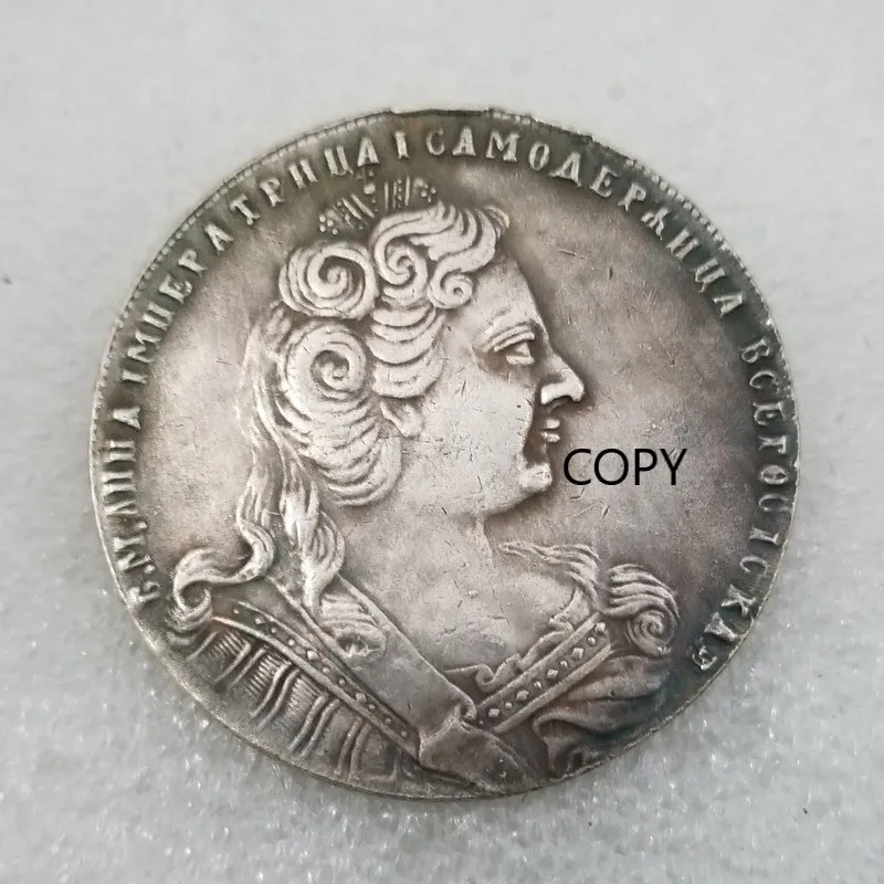 

Russia 1830 Silver-plated Brass Commemorative Collectible Coin Gift Lucky Challenge Coin COPY COIN
