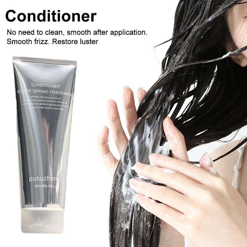 260 мл серебристый водный пружинный кондиционер питательная водная краска для