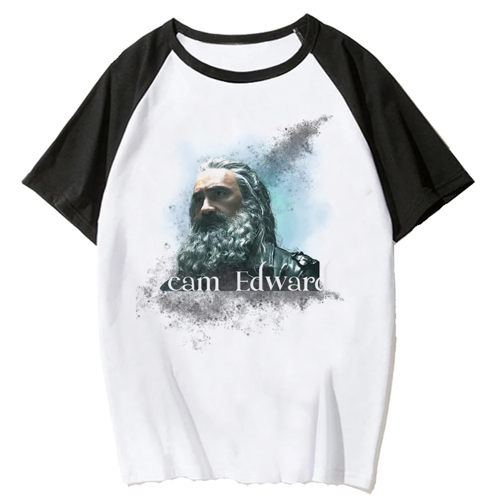 

Team Edward t shirt women Y2K funny t-shirts girl Japanese clothes