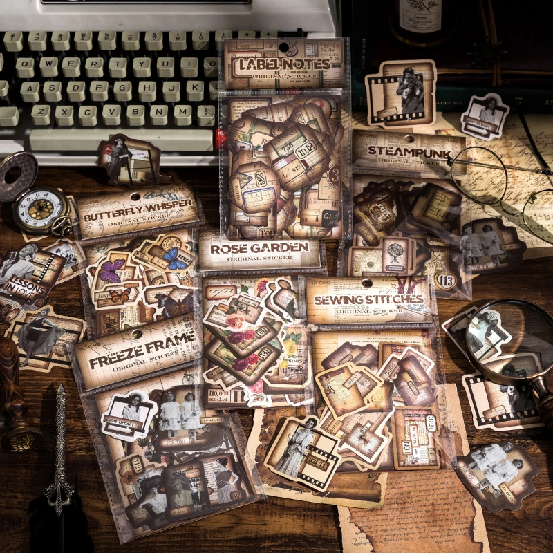 

12 упаковок/партия, наклейки из бумаги