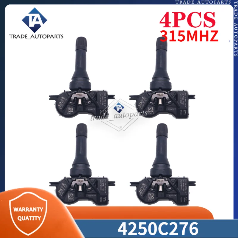 Система контроля давления в шинах 4250C276 4250D585 315 МГц TPMS датчик для 2018-2021 Mitsubishi Eclipse Cross Mirage Outlander Sport