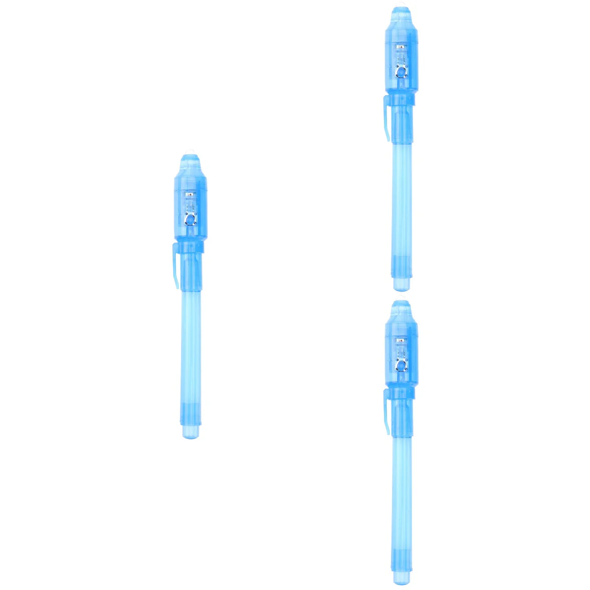 

3x Secret Message Pen Invisible Ink Pen with for Stock Stuffers Currency Checking Secret Message Transfer