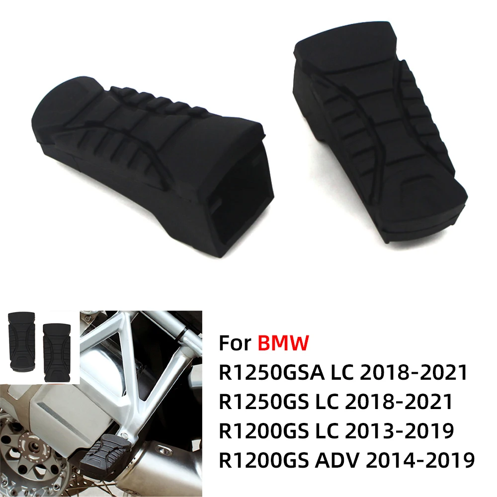 

REALZION Motorcycle Rear Footrest Footpegs Foot Rest Pegs Pad Cover For BMW R1200GS R1250GS LC ADV R 1200GS 1250GS 1200 1250 GS