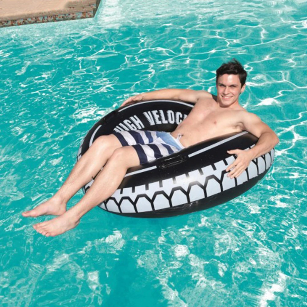 

Inflatable Tyre Floating Swimming Circle Water Toys Pool Swim Ring for Adult Kid Birthday Holiday Party Gifts