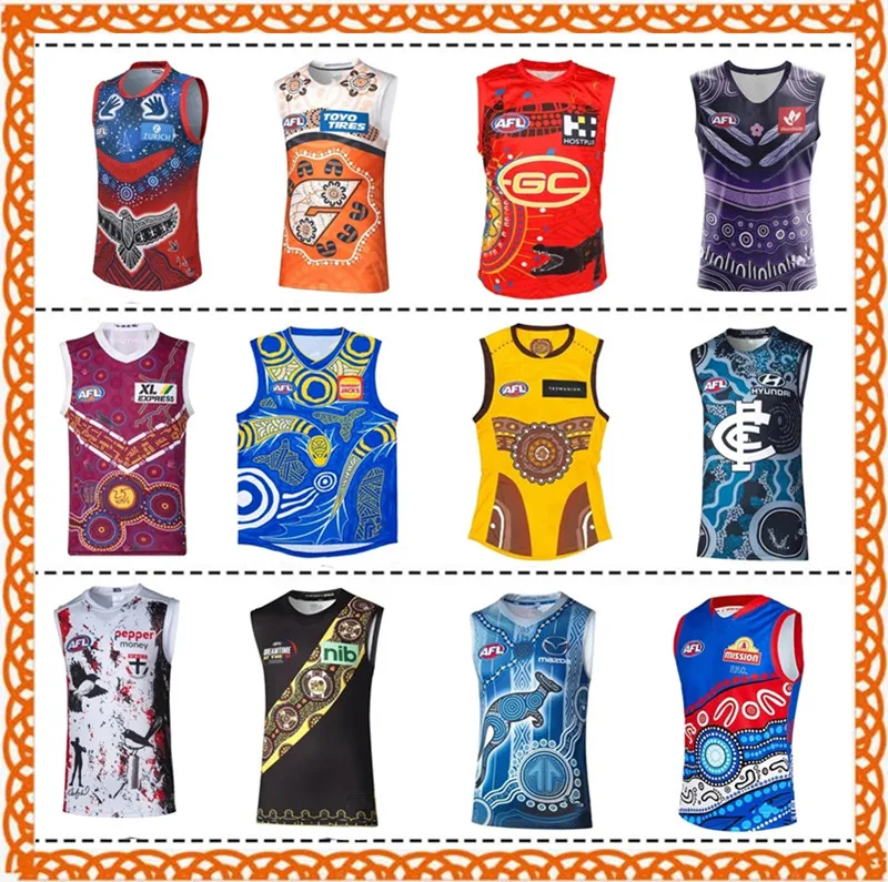2022 г. Брисбен львы DREAMTIME GUERNSEY GWS GIANTS CARLTON блюз тигры Ричмонда боярышник регби
