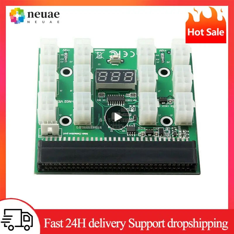 

Led Display Power Supply Breakout Board 12v Power Module 6pin To 8pin 12 Port 6pin Connecto 6pin Connector Psu Gpu