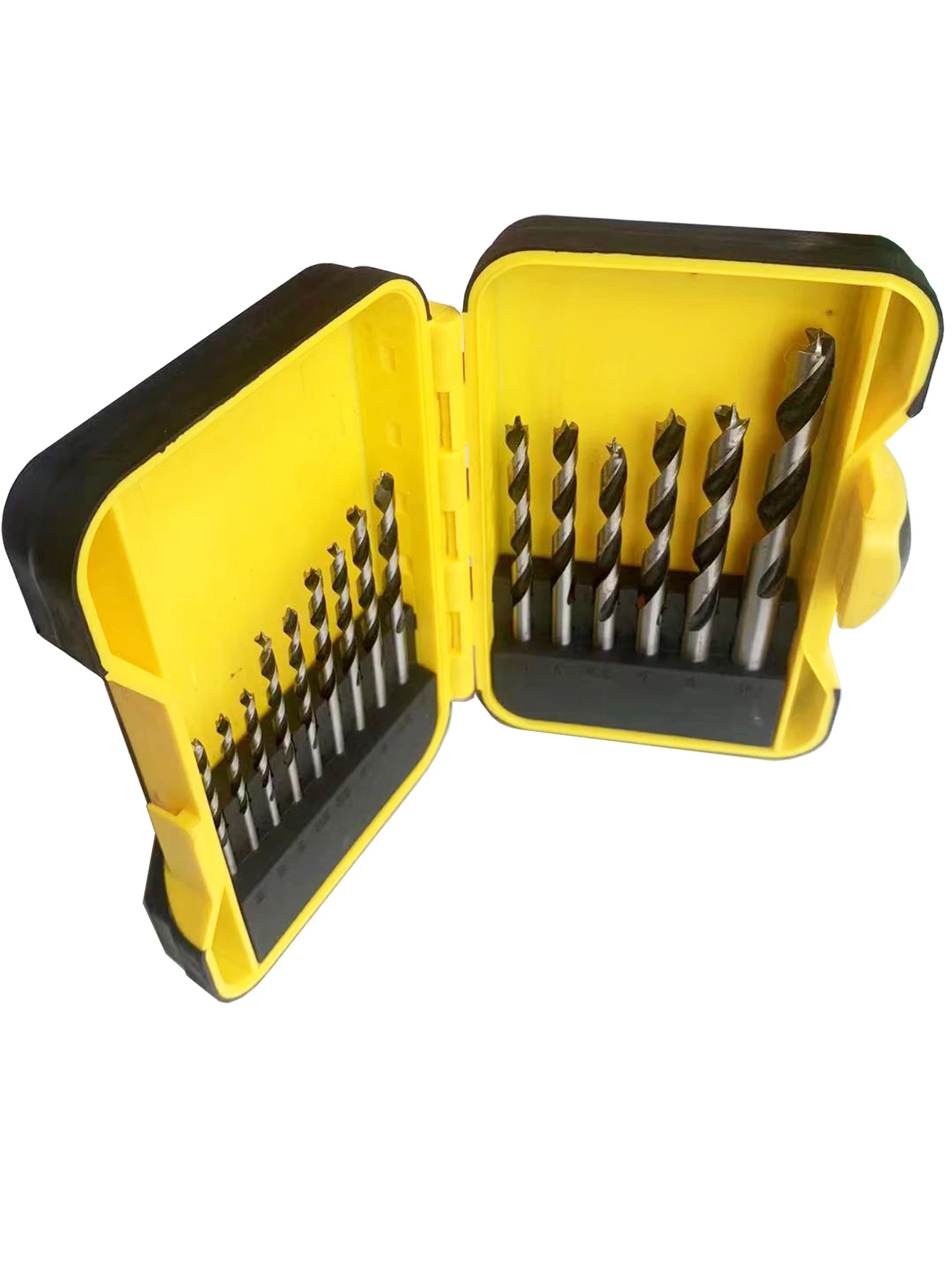 

15 шт./кор. трехточечный набор сверл по дереву для деревообработки, инструменты по дереву, спиральное сверло из высокоуглеродистой стали