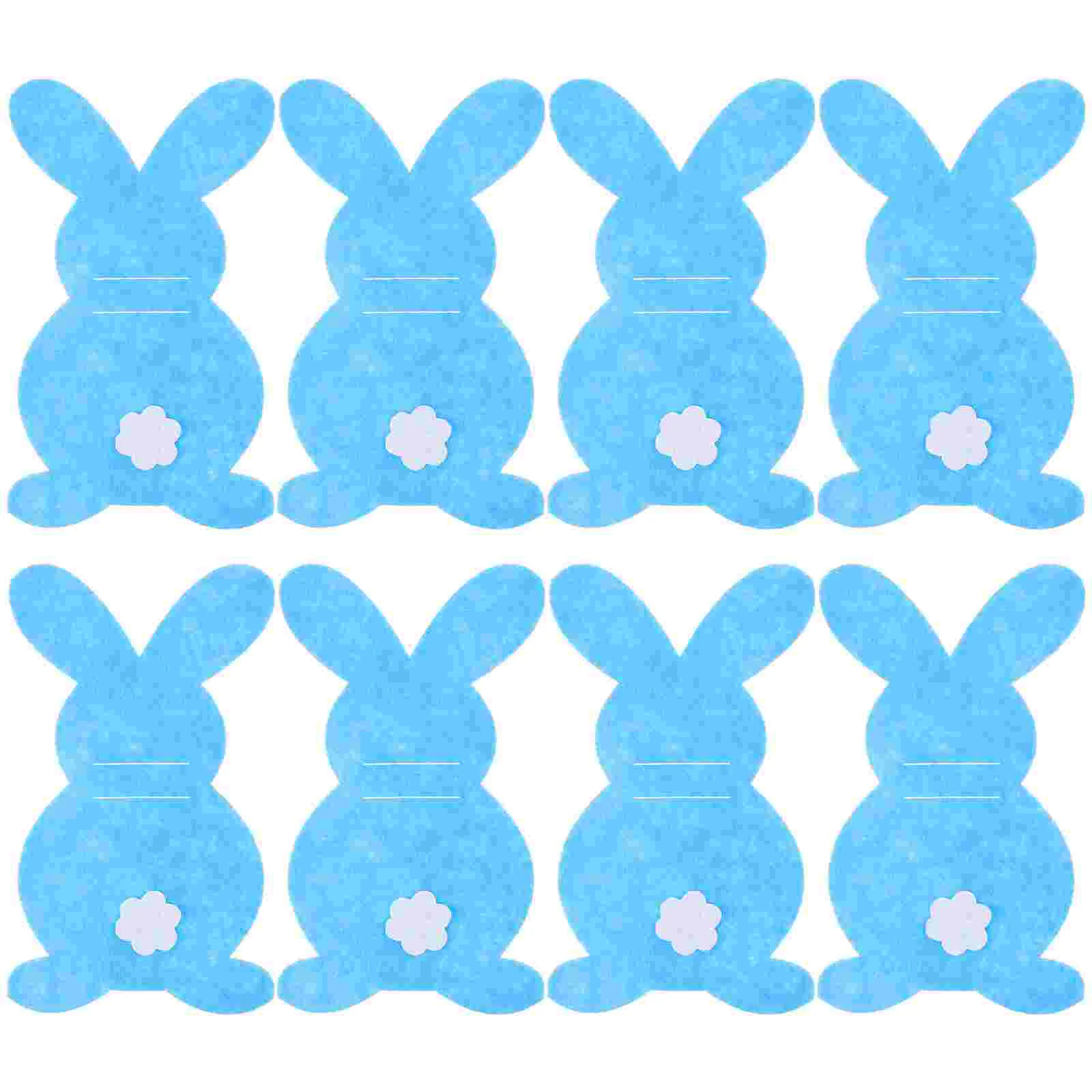 

Easter Holder Cutlery Silverware Bunny Tableware Rabbit Pouch Party Utensil Holders Fork Table Flatware Forks Decor Decoration