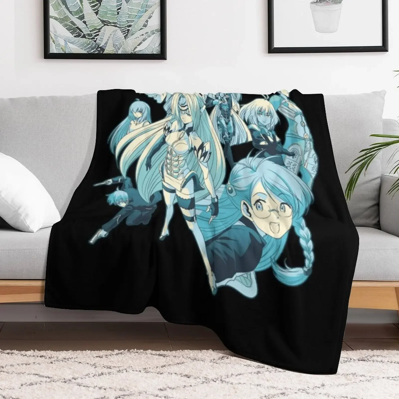 Xenosaga мягкое фланелевое одеяло