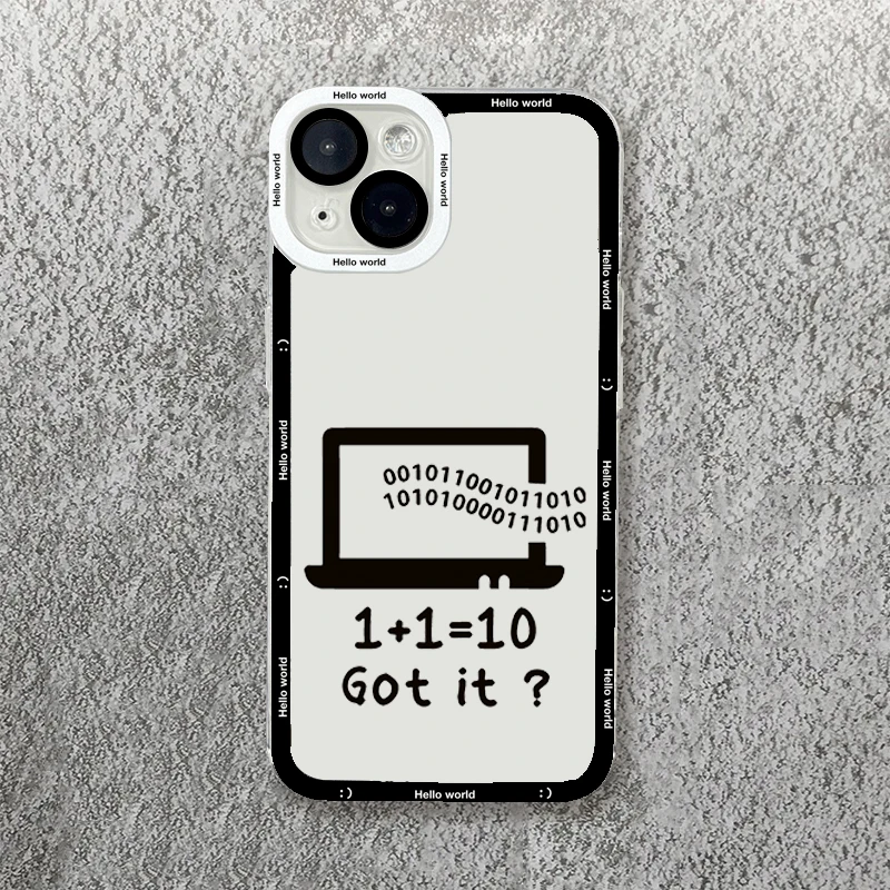 Чехол с забавным мультипликационным программатором для Samsung Galaxy S23 Ultra S22 S21 Plus S20 FE