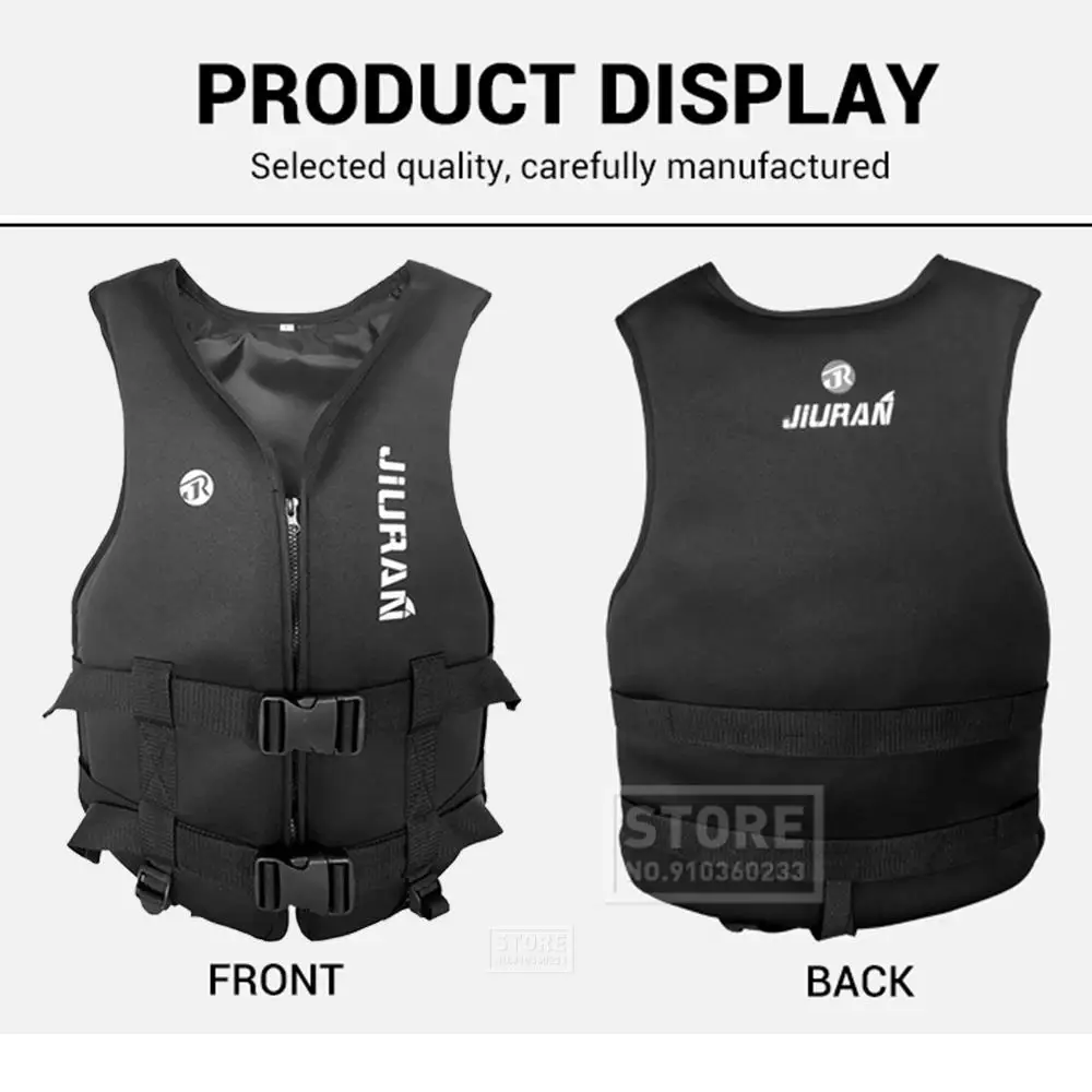 Life Vest Adults Surf Kayak Wakeboard Jacket Motorboats Raft Rescue Boat Drifting Jet Ski Water Sports Swimming |