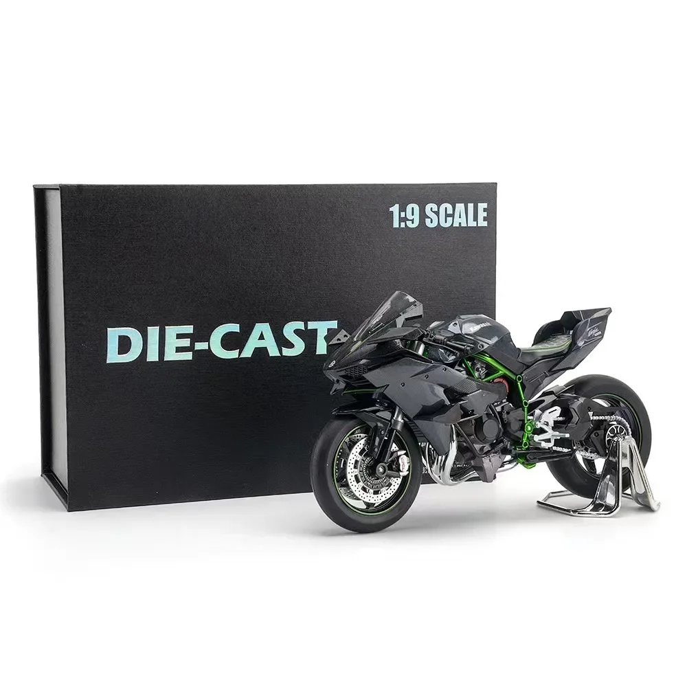 1:9 Ducati V4S Kawasaki H2R H2 BMW S1000RR Большой мотоцикл Модель из сплава Коллекция Серия