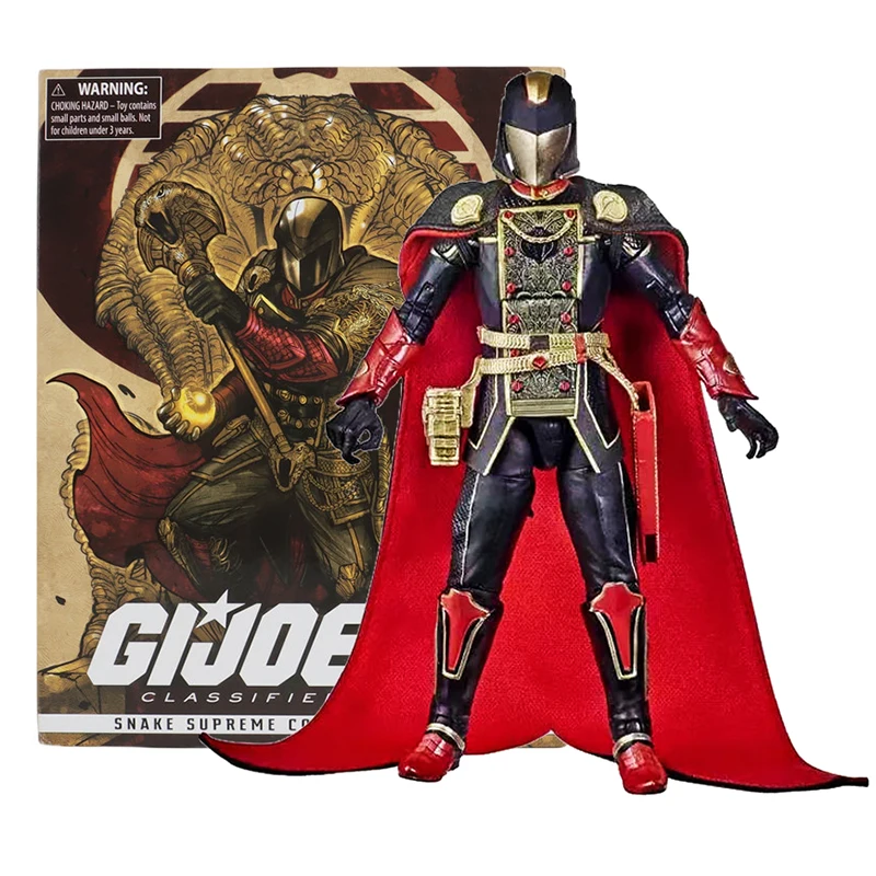 Snake Suprem Cobra Commander Figures 6inch Dreadnok Collection Serpentor Model Toys