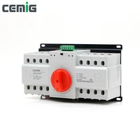 cemig ats 4p dual power automatic transfer switch smgq1 63m ac400v 40a 63a circuit breaker mcb