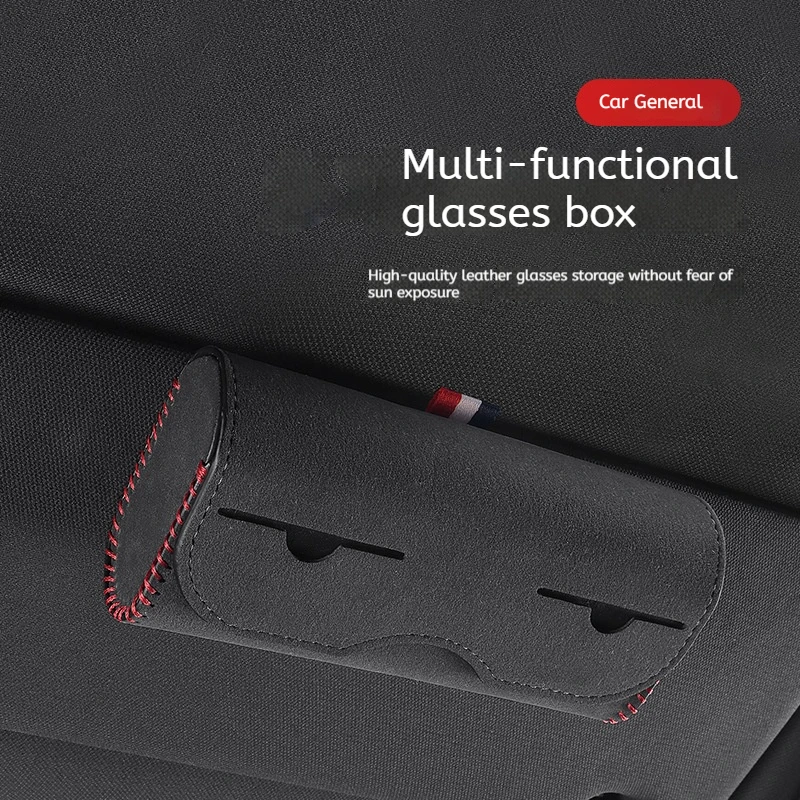 Автомобильный солнцезащитный козырек футляр для очков держатель карт билетов
