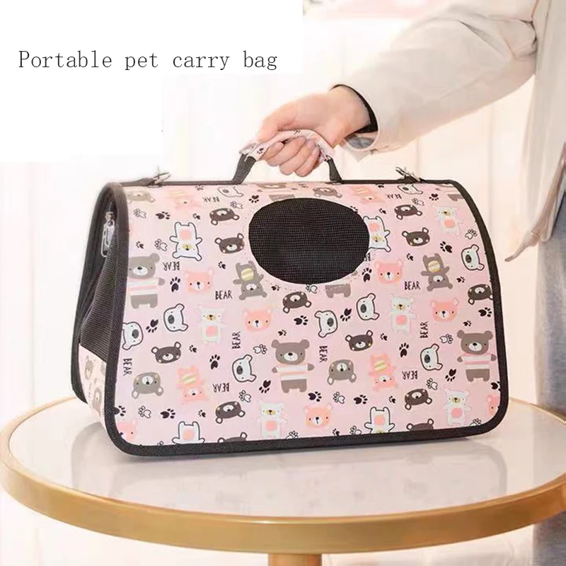 Холщовый Рюкзак-конвейер для домашних питомцев сумка на молнии перевозки кошек