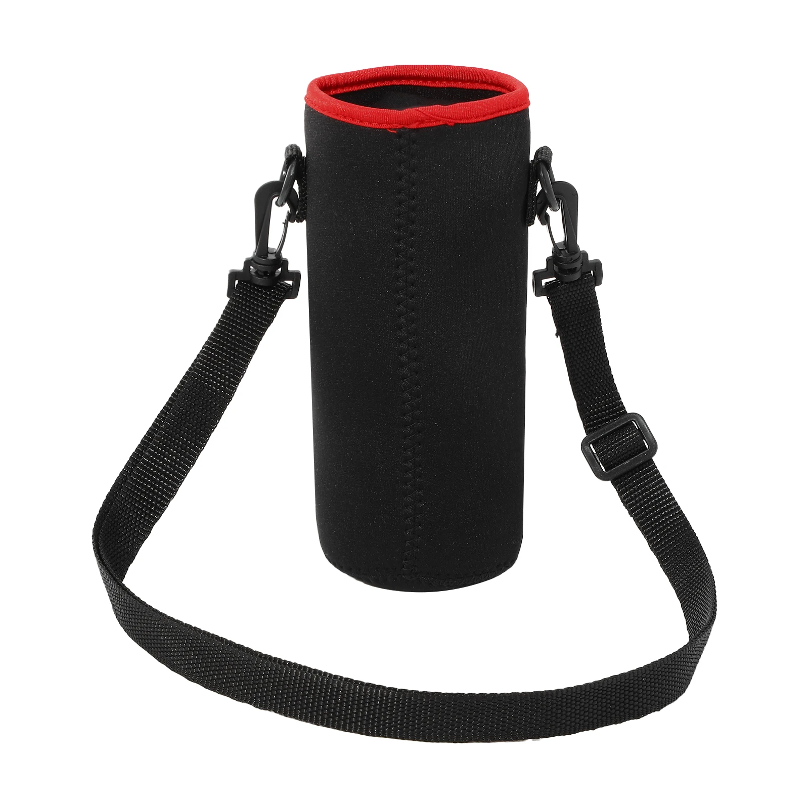 

Portable Water Bottle Bag Carrier Sleeve with Removable Adjustable Shoulder Straps Sport Camping Insulated Protective Pouch Bag