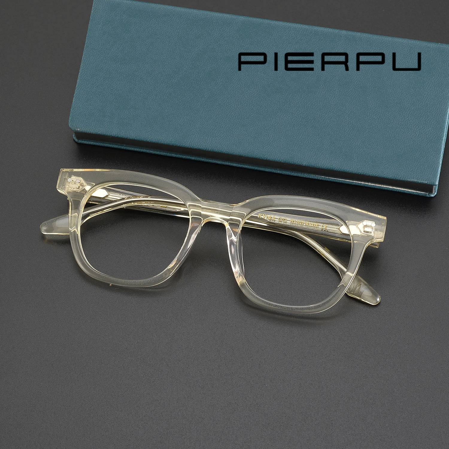 Модные корейские брендовые оптические очки квадратные ацетатные оправы женские