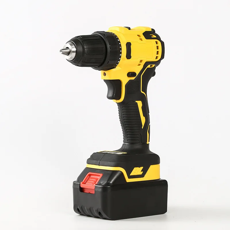 

Brushless impact lithium rechargeable electric drill hand electric drill small pistol electric drill household multi-function